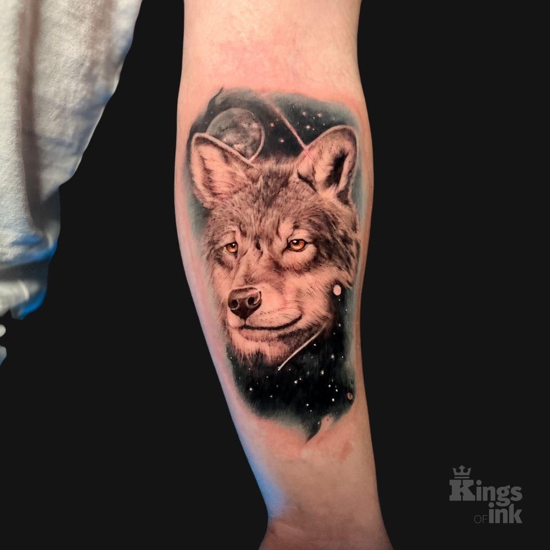 Wilk wokół, którego znajduje się galaktyka.